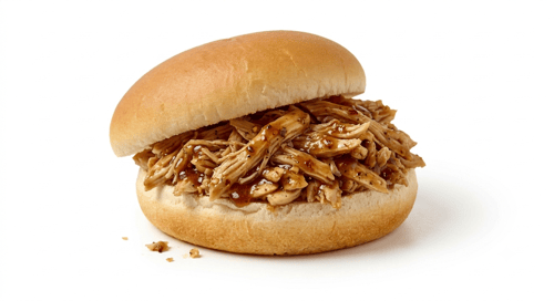 Broodje Pulled Chicken