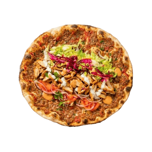 Lahmacun mit Chicken