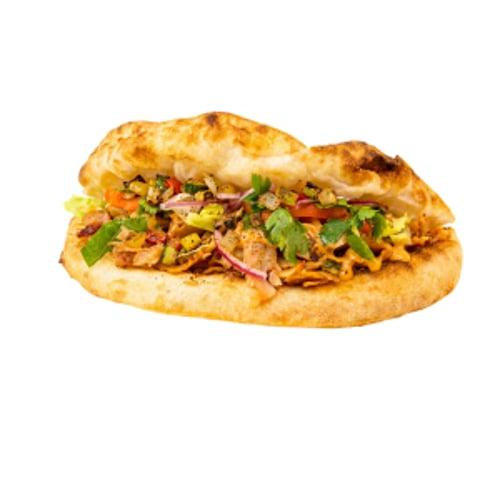 Chicken Döner mit Grillgemüse 