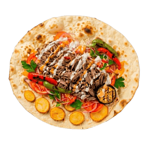 Steak Dürüm mit Grillgemüse
