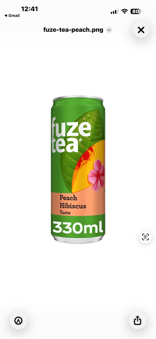 Fuze Tea peach Hibiscus