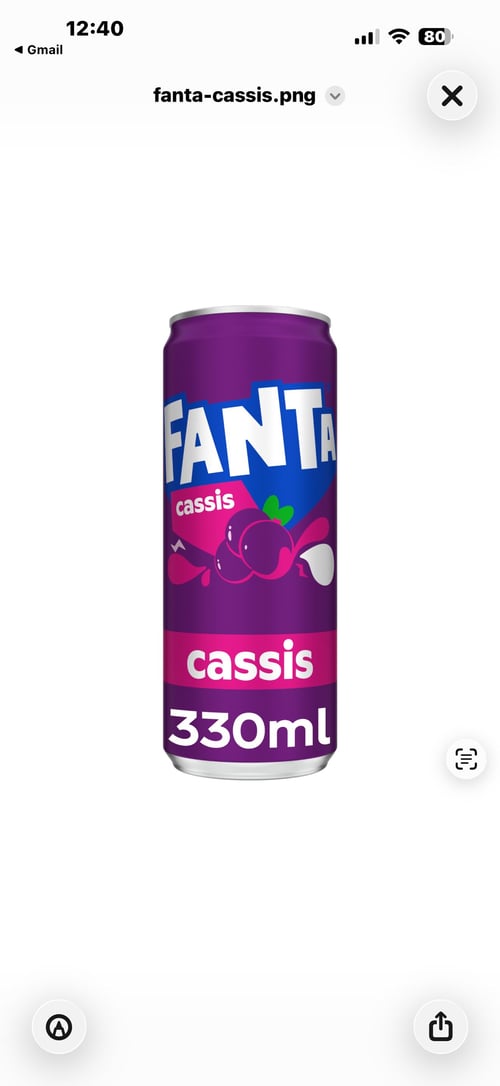 Fanta Cassis