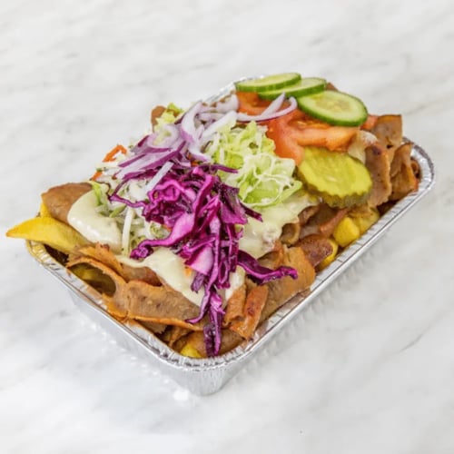Kapsalon met Texel kaas
