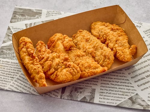 4 chicken strips