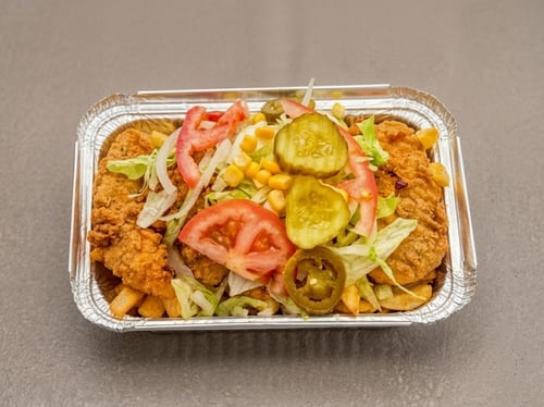 Crispy Chicken Kapsalon Deluxe