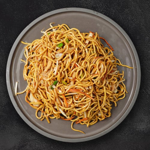 Nudeln mit Hühnerfleisch