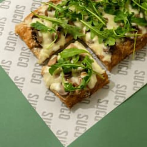 Champignon-truffel & mozzarella