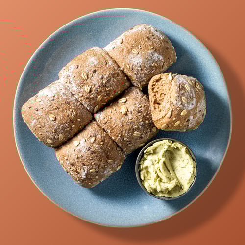 Breekbrood met kruidenspread of aioli