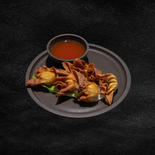 66. Gebackene Wan Tan