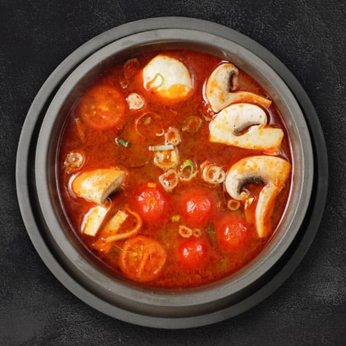 15. Tom Yum Suppe mit Garnelen Groß, 750ml