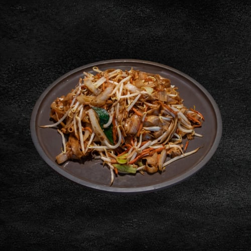 22. Gebratene Reisbandnudeln