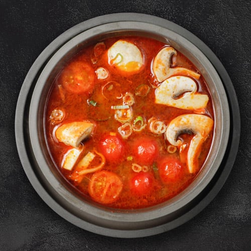 17. Tom Yum Suppe Groß, 750ml