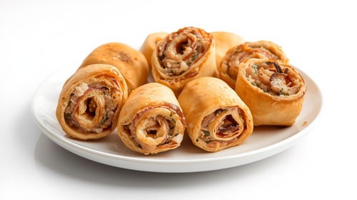 Pizzabrötchen Hähnchen-Döner