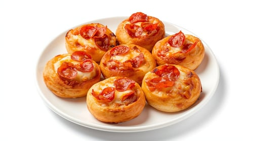 Pizzabrötchen-Peperoni-Salami