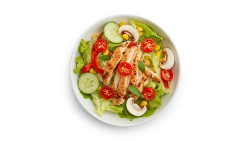 Hähnchenbrust Salat