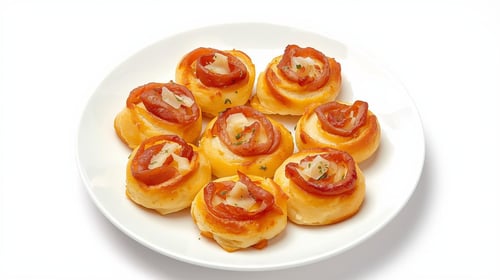 Pizzabrötchen Sucuk