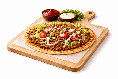 Turkse Pizza Lamsshoarma