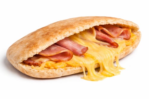 Pita ham/kaas groot
