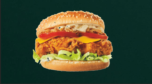 Tower Chicken burger