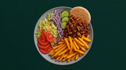 Shoarma Kip groot