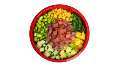 Stel uw eigen poké bowl samen