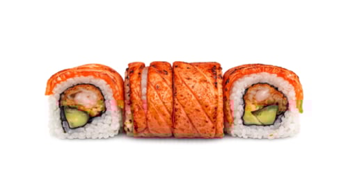 Zalm Ebi Roll (4x)