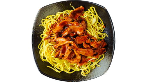 M01 Bratnudeln mit Hähnchenbrustfilet