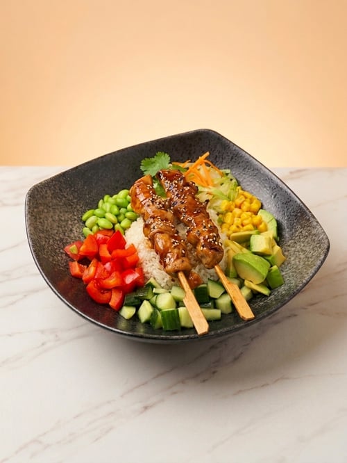 Bowl Yakitori Mittag