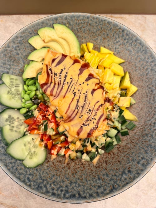 S99 Bowl Salat mit Gegrillter Hähnchen