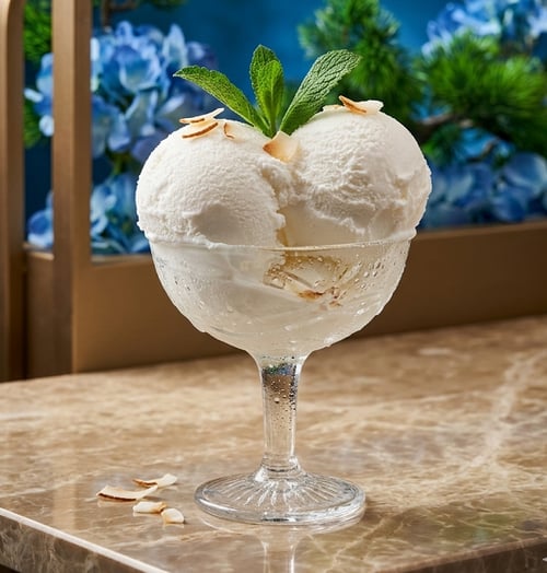 Kokosnus Eiscreme