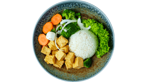 M62 Tofu mit Gemüse in Chop-Suey