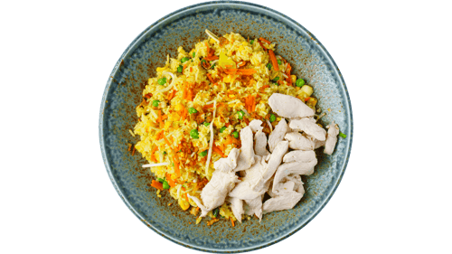 M05 Gebratener Reis mit Hähnchenfleisch