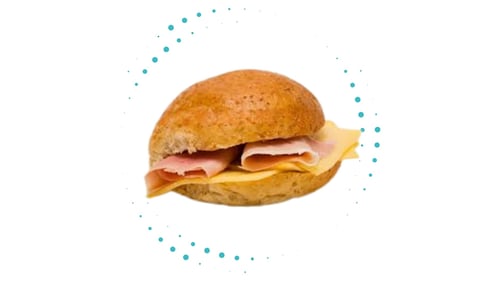 Broodje ham en kaas