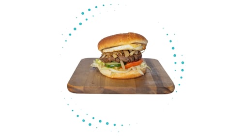 Br. Hamburger met ei