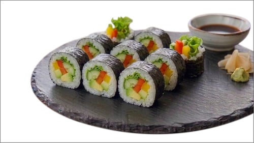 Veggie Rainbow Roll