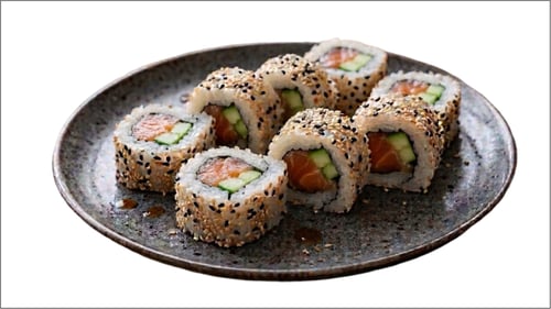 Salmon Cucumber Cali