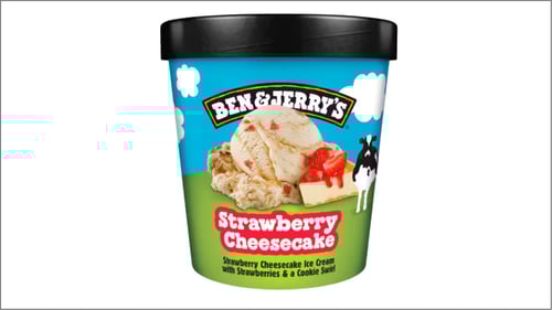 Ben & Jerry’s Strawberry Cheesecake 465ml