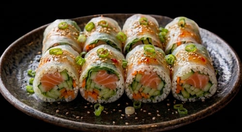 Thai Salmon Roll
