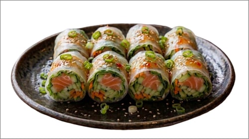 Thai Salmon Roll