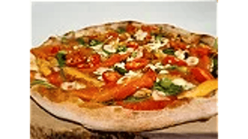 45. Pizza con pollo e peperoncino