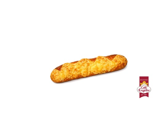 Laugenstange mit Käse überbacken