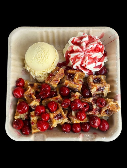 Waffel Kirsch