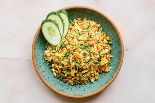 30. Gebratener Reis vegetarisch