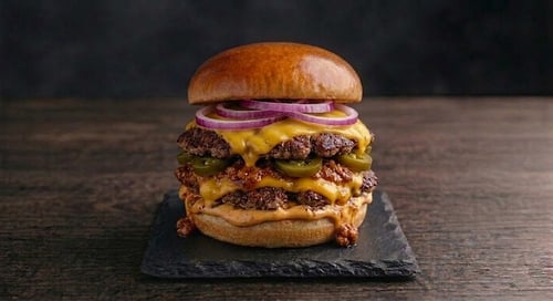 Double Chili Cheese Burger