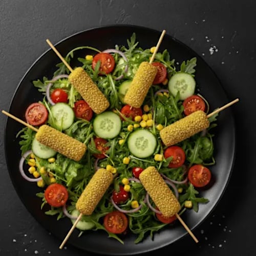 Crispy Deluxe Salat (vegetarisch)