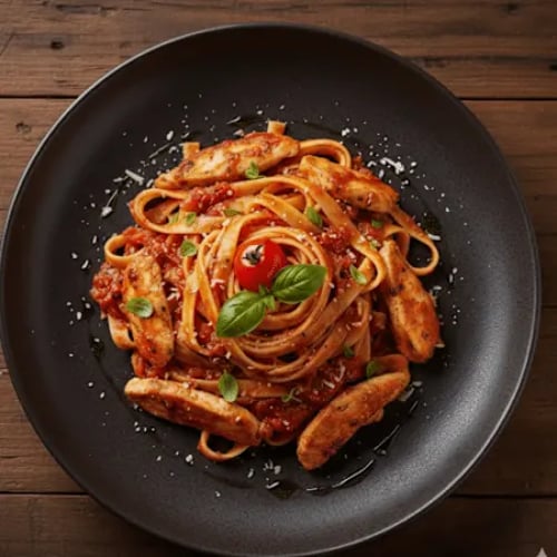 Pasta Pollo Rosso