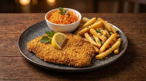 Hähnchen-Schnitzel (hausgemacht)