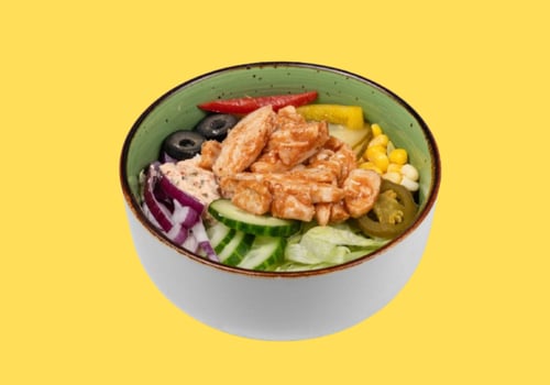 Hühnchen BBQ Salat