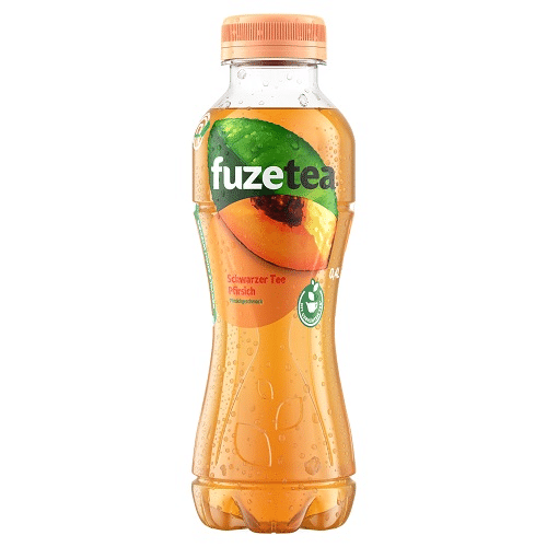 Fuze Tea Schwarzer Tee Pfirsich 0,4l