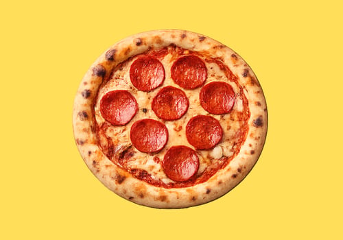 Salami Pizza